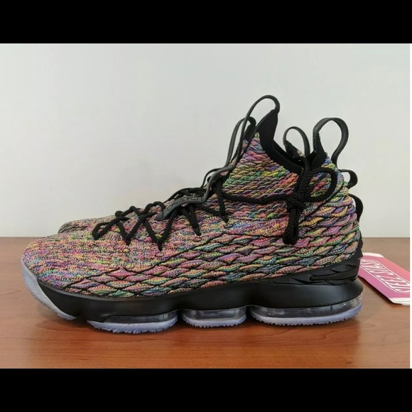 Lebron James 15 multi color sneaker - Picture 1 of 2